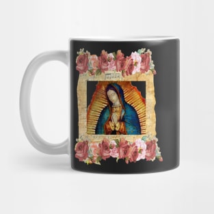 Our Lady of Guadalupe Virgin Mary Mexico Tilma Juan Diego Mug